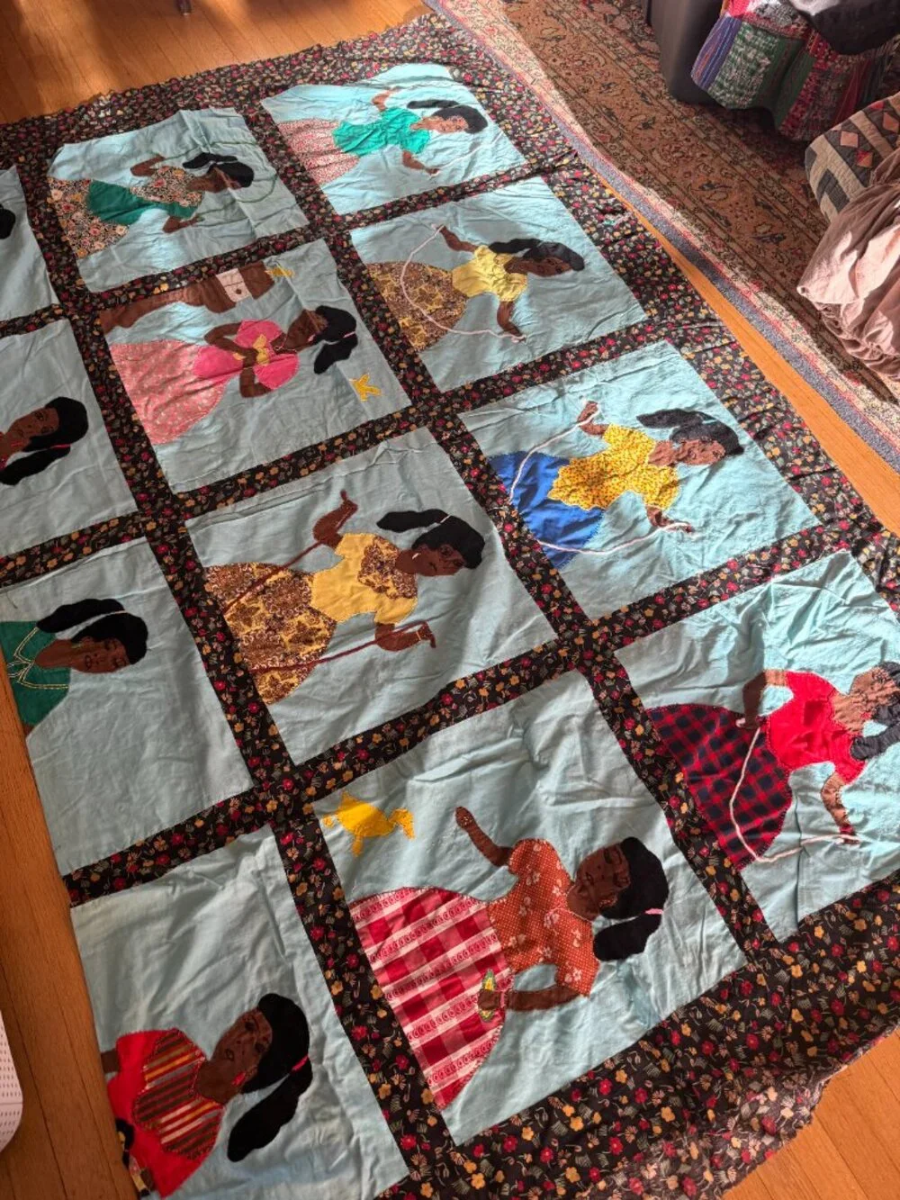 Unique African American Quilt (unfinished)